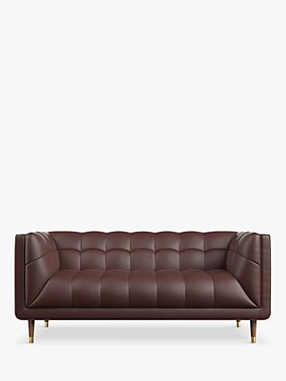 Grace Range, At The Helm Grace Large 3 Seater Leather Sofa, Coco Leather