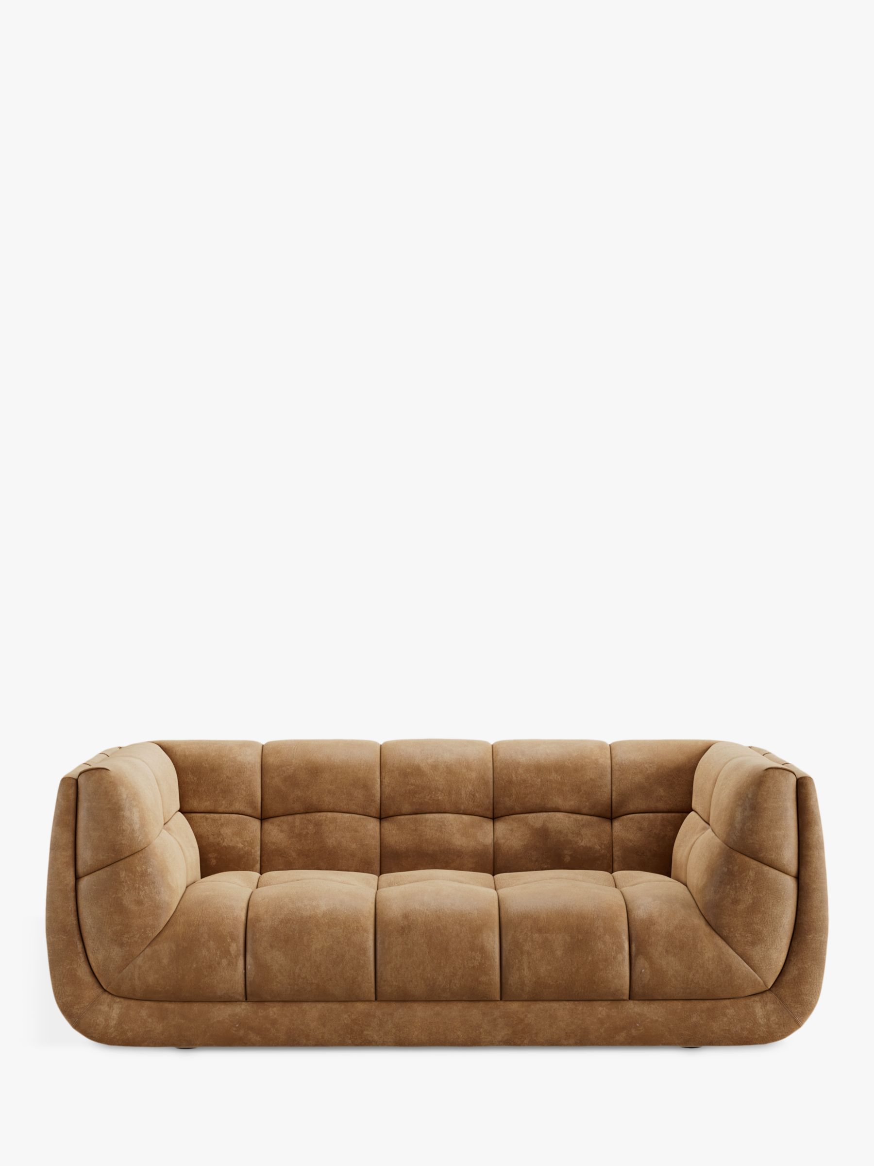 Leo Range, At The Helm Leo Large 2 Seater Leather Sofa, Yellowstone Leather