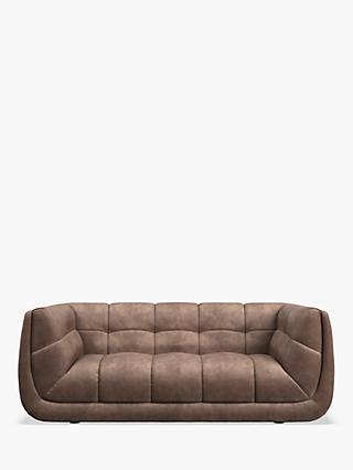 At The Helm Leo Large 2 Seater Leather Sofa