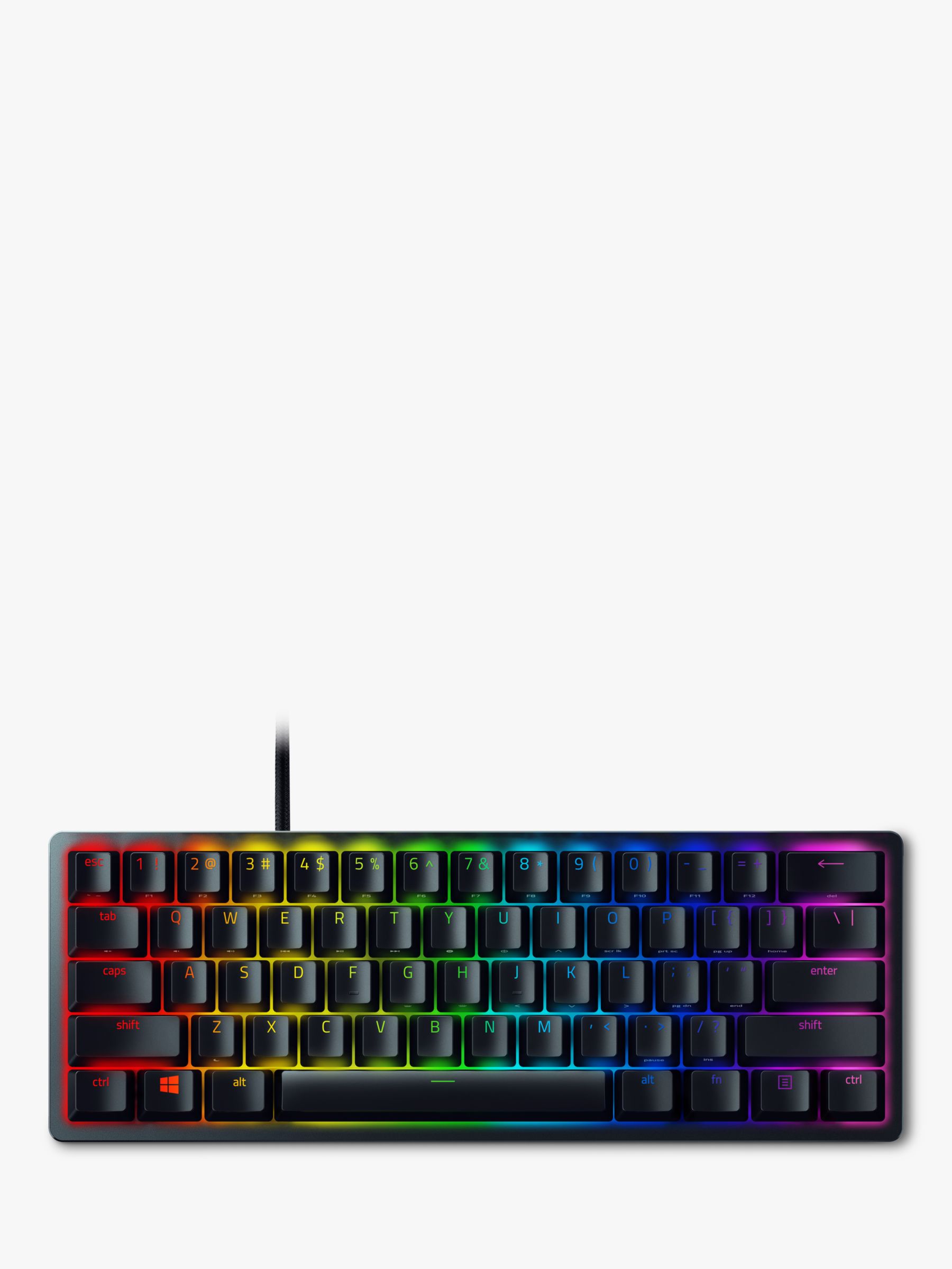 Razer Huntsman Mini Wired RGB Mechanical Gaming Keyboard, Mercury