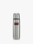 Thermos Light and Compact Stainless Steel Flask, 500ml, Gunmetal