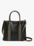 MICHAEL Michael Kors Austin Medium Leather Messenger Bag, Black