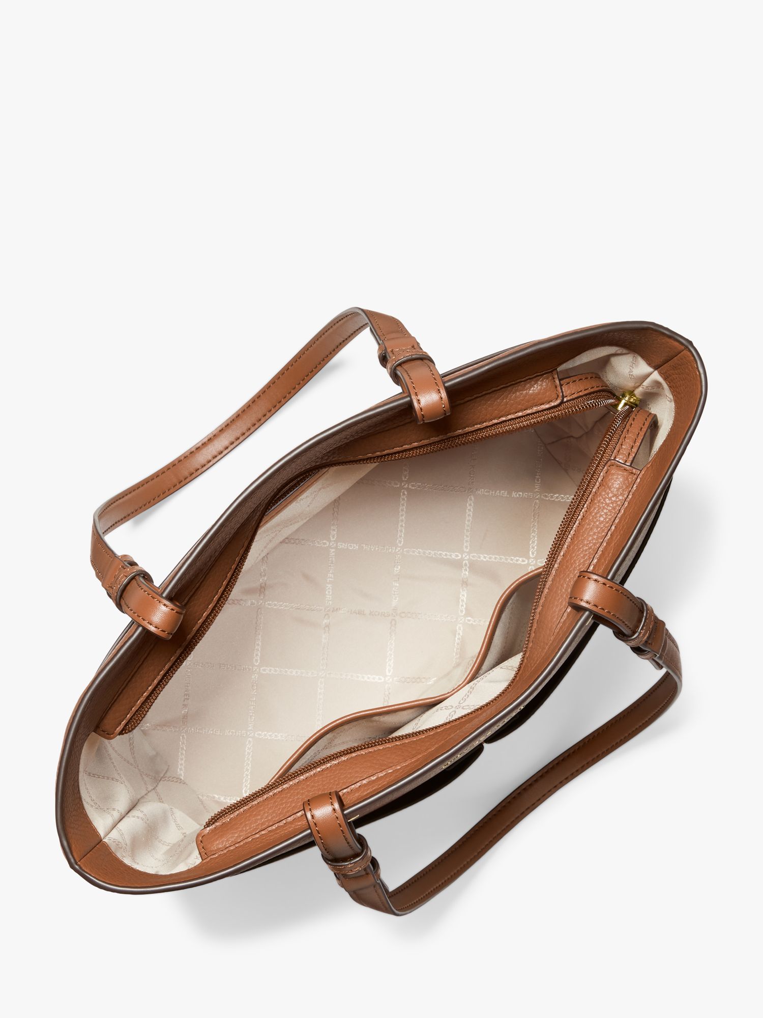 Michael Kors Bedford Pocket Tote Bag, Luggage