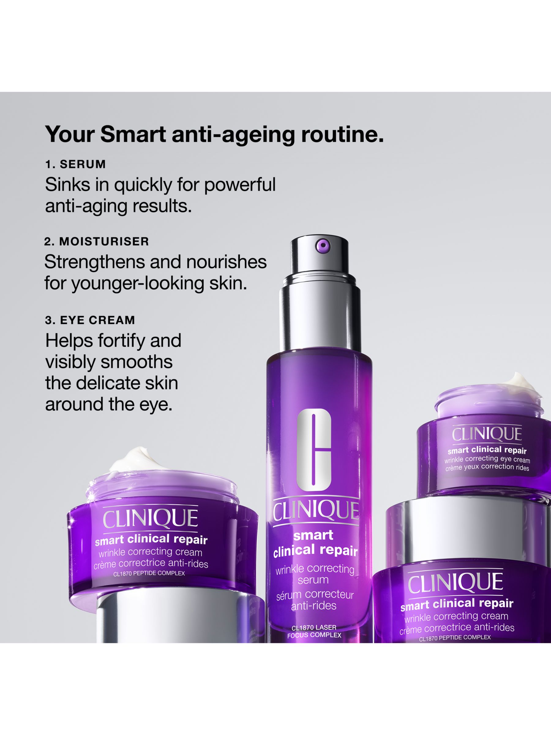 Clinique Smart Clinical Repair™ Wrinkle Correcting Cream, 50ml