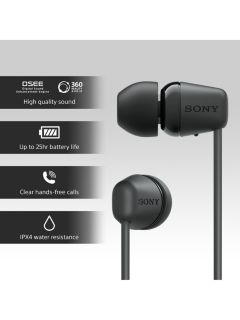 Sony WI-C200 Auriculares Bluetooth Negros