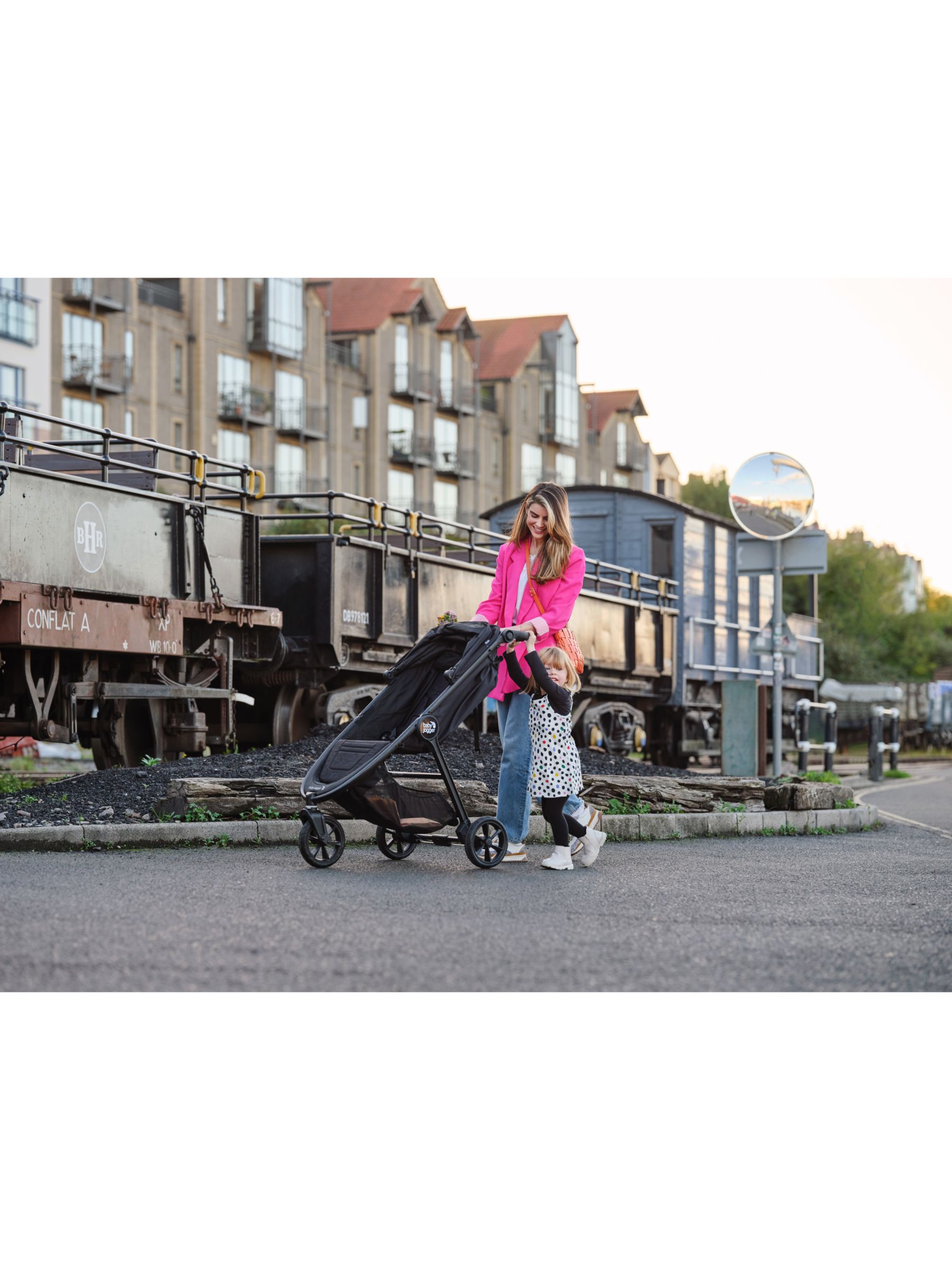 kuffert pølse Blå Baby Jogger City Mini GT2 Pushchair, Belly Bar & Weather Shield, Commuter