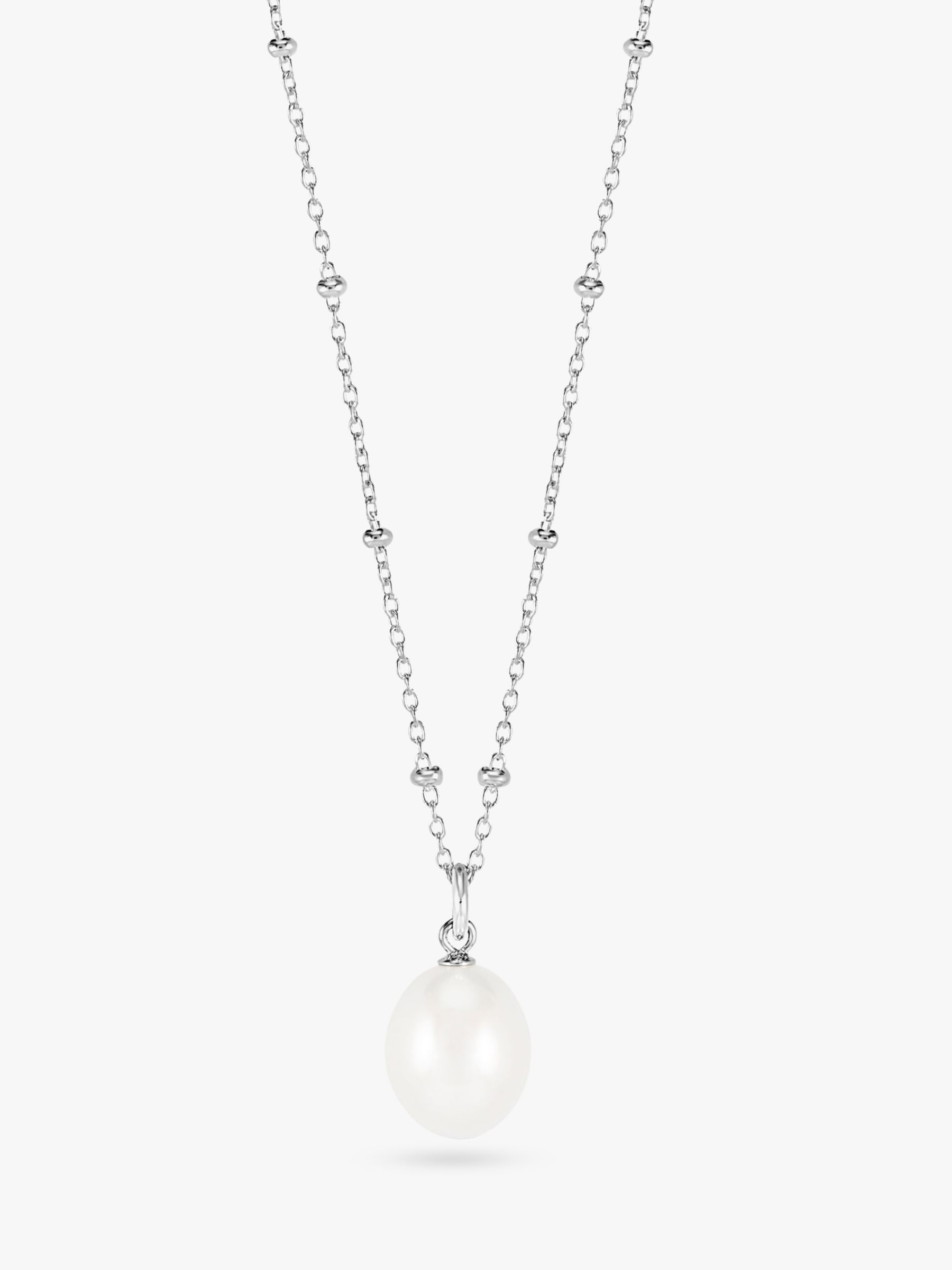Buy Dower & Hall Pearl Pendant Beaded Necklace Online at johnlewis.com