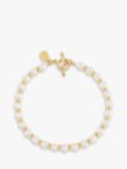Dower & Hall Halo Freshwater Pearl Bracelet, Gold
