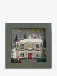 Belly Button Designs Snowy House Luxury Christmas Cards, Box of 8