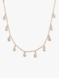 Olivia Burton Classic Crystal Charm Necklace, Gold
