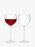 LSA International Wine Red Wine Balloon Glass, Set of 2, 570ml, Clear