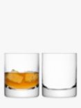 LSA International Bar Collection Glass Tumblers, Set of 2, 250ml, Clear