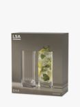 LSA International Bar Collection Highball Glasses, Set of 2, 420ml, Clear