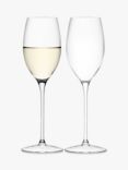 LSA International White Wine Glass, Set of 2, 340ml, Clear