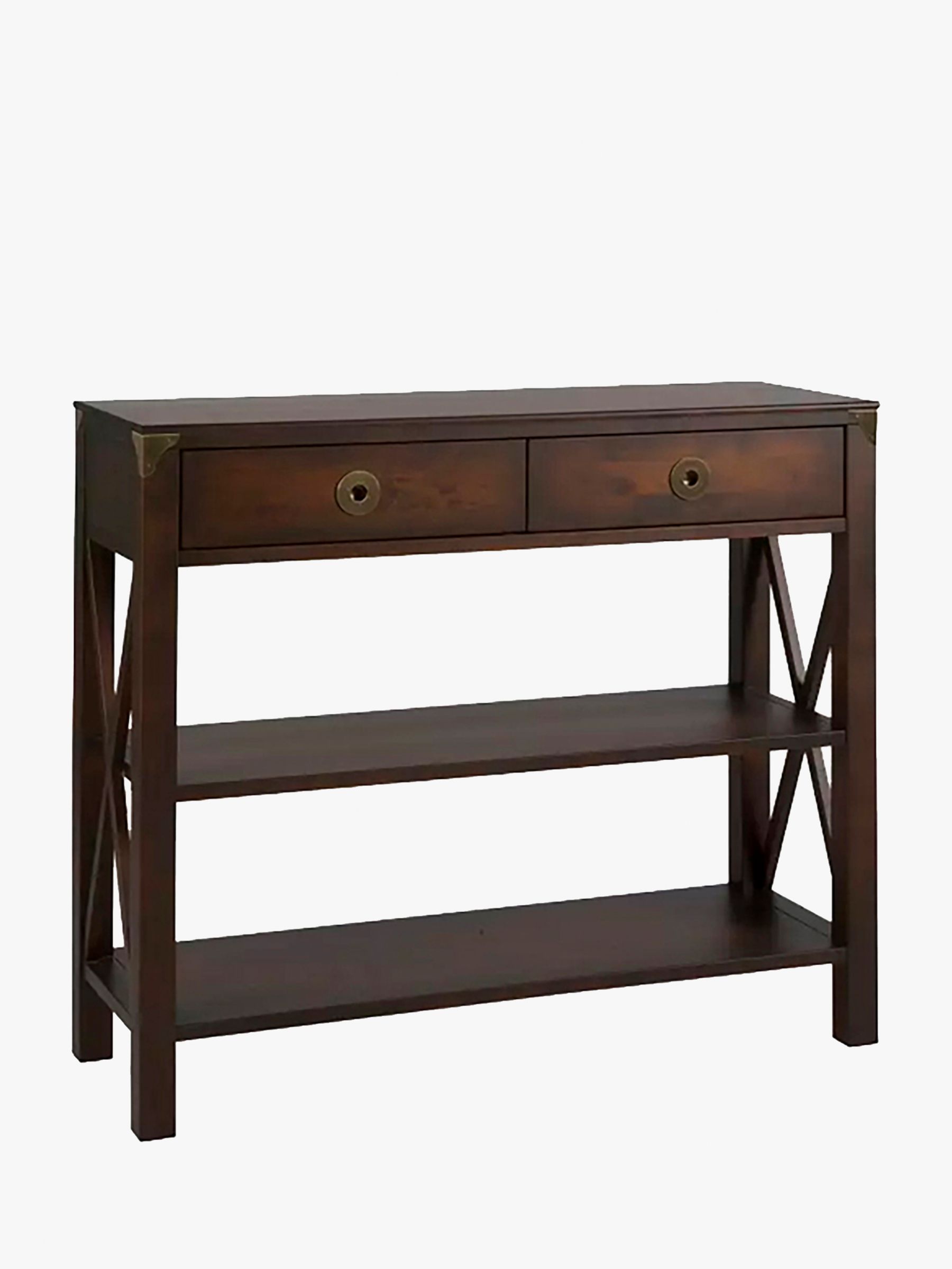 Photo of Laura ashley balmoral console table chestnut brown
