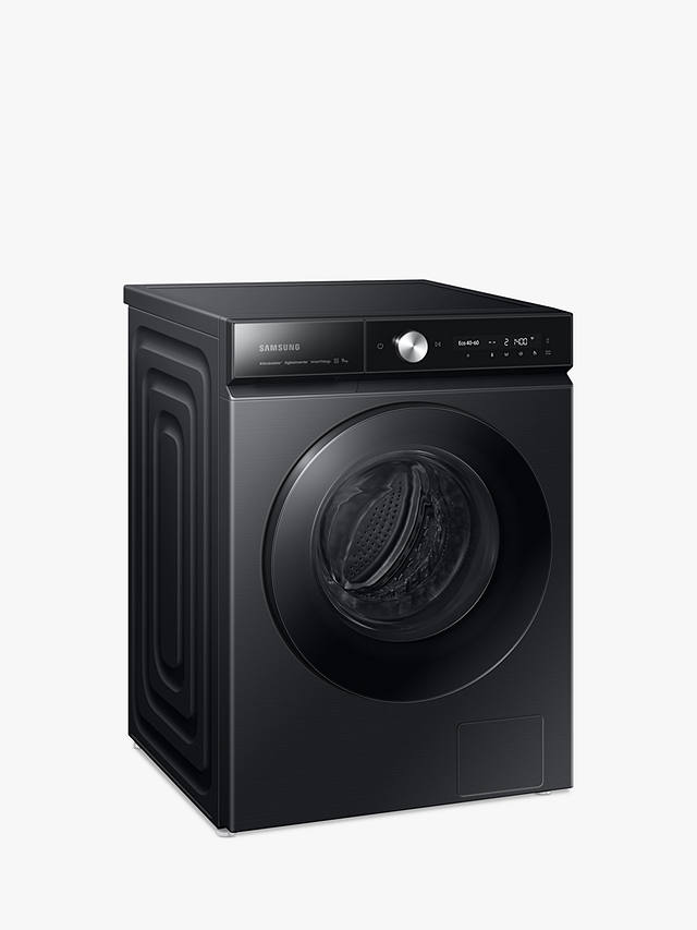 Buy Samsung Series 8 WW11BB944DGBS1 Freestanding ecobubble™ Washing Machine, 11kg Load, 1400rpm, Black Online at johnlewis.com