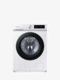 Samsung Series 5+ WW11BB504DAW Freestanding Washing Machine, AI Energy, 11kg Load, 1400rpm Spin, White