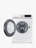 Samsung Series 5+ WW11BB504DAW Freestanding Washing Machine, 11kg Load, 1400rpm Spin, White