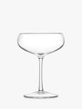 LSA International Wine Champagne Coupe Saucers, Set of 2, 215ml, Clear