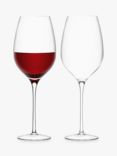 LSA International Wine Large Red Wine Goblets, Set of 2, 850ml, Clear