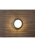 Nordlux Malte Galvanised Outdoor Wall Light, Grey