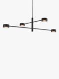 Nordlux Cylde 4 Arm Ceiling Light, Black