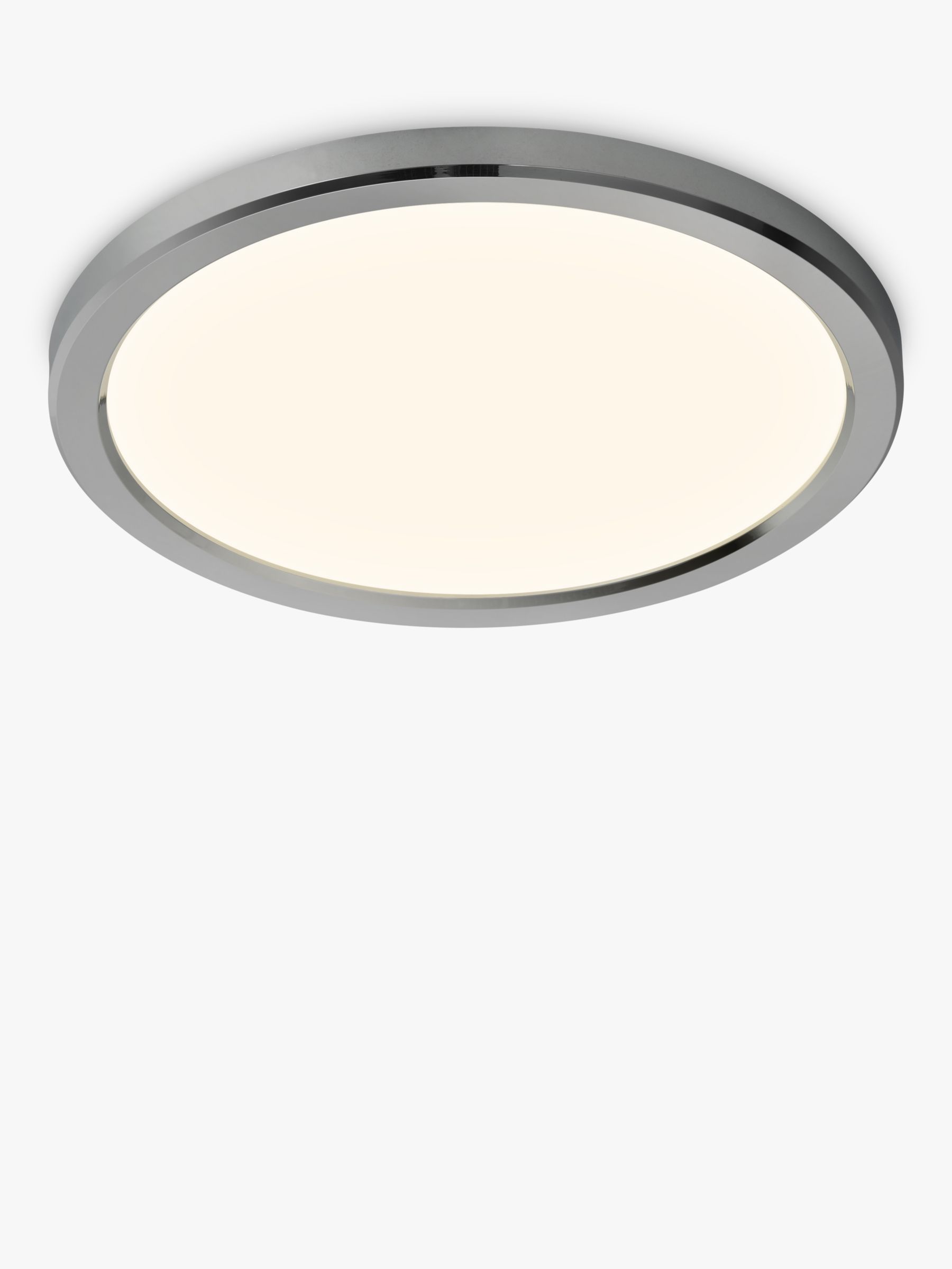 Photo of Nordlux oja 29 flush bathroom ceiling light white/chrome