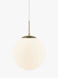 Nordlux Grant 35 Pendant Ceiling Light, White/Brass