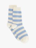 John Lewis Cashmere Blend Striped Ankle Socks
