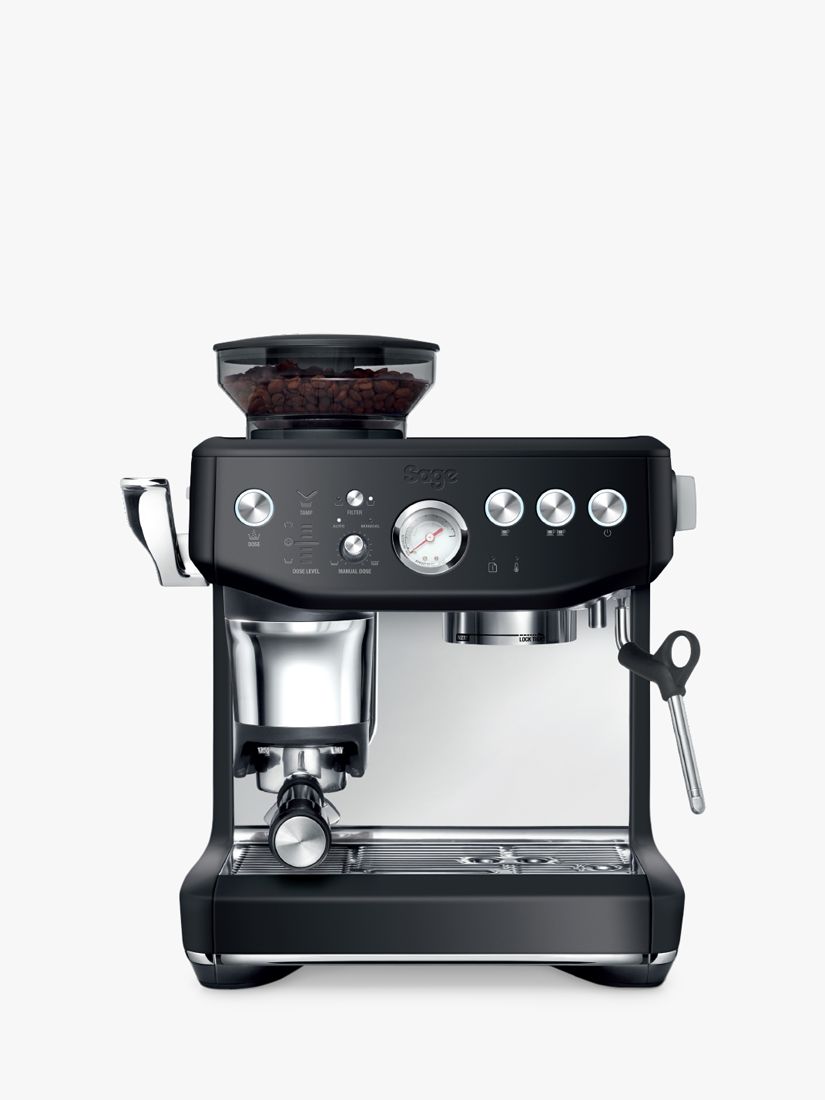 Sage Barista Express Impress Espresso Machine (Black Truffle