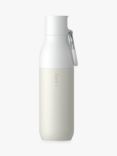 LARQ Double-Wall Insulated Stainless Steel Water Filter Bottle, 740ml, Granite White
