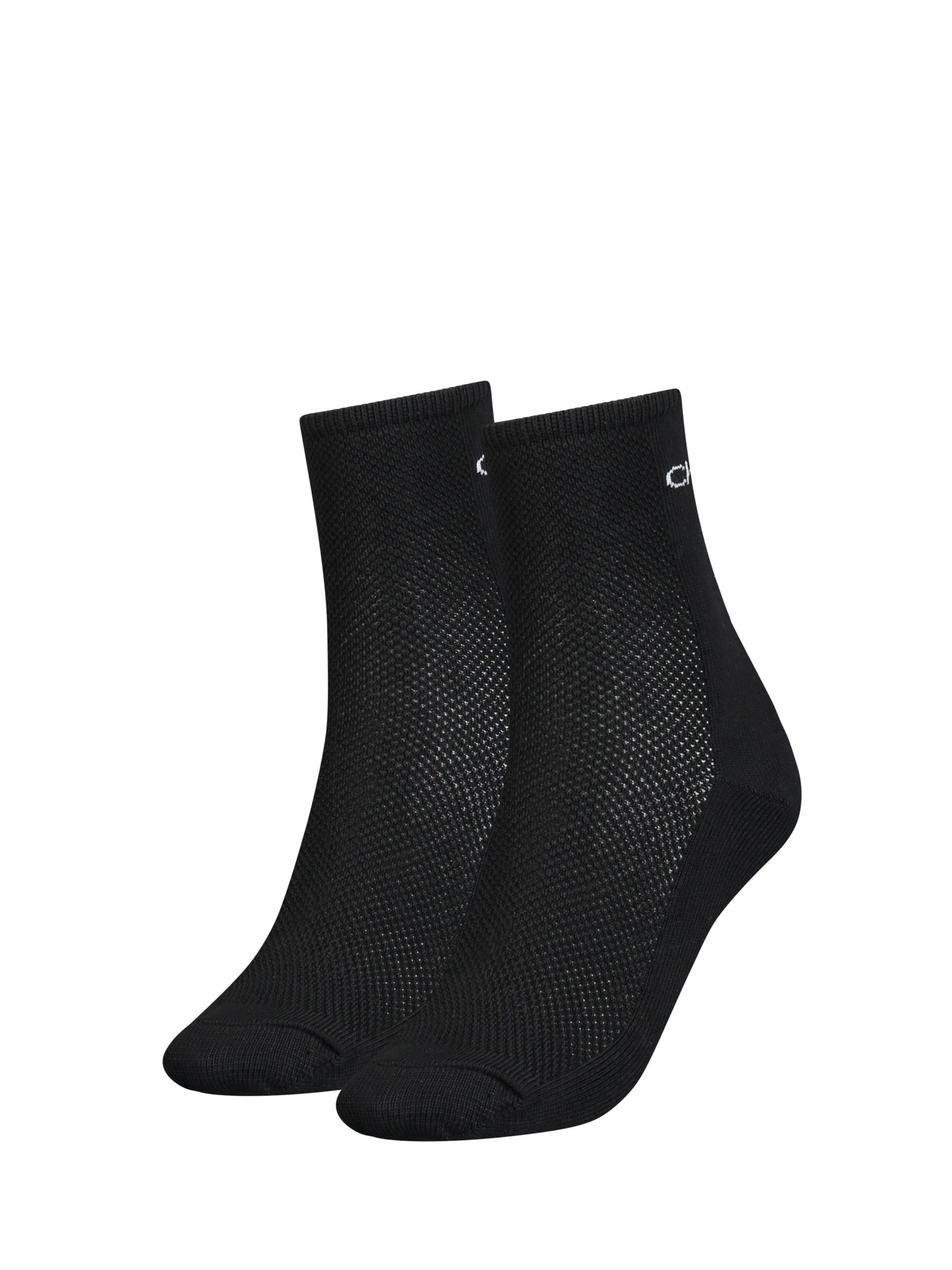 Calvin Klein Mesh Ankle Socks, Pack of 2