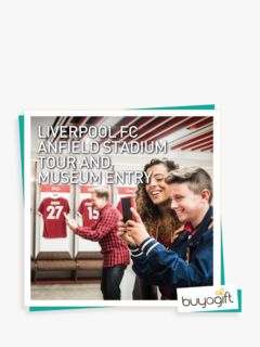 Buyagift Liverpool FC Anfield Stadium Tour and Museum Entry for Two Adults Gift Experience
