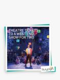 Buyagift Theatre Tickets to a West End Show for Two Gift Experience