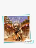 Buyagift Theatre Tickets to a West End Show for Two Gift Experience
