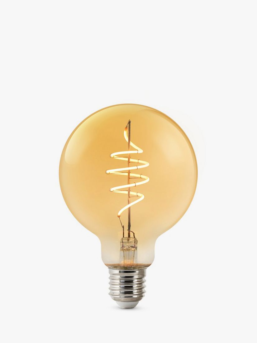 Nordlux Decorative Smart E27 Globe Light Bulb, Amber