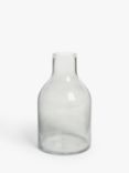 John Lewis Coloured Glass Vase, H22cm, Grey