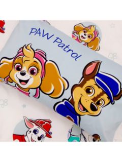 Paw Patrol Reversible Duvet Cover and Pillowcase Set, Blue/Multi , Single Set