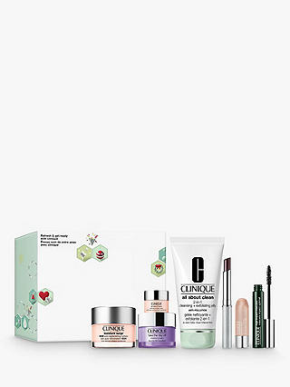 Clinique Refresh & Get Ready Skincare and Makeup Gift Set