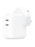 Apple 35W Dual USB-C Port Power Adapter, White