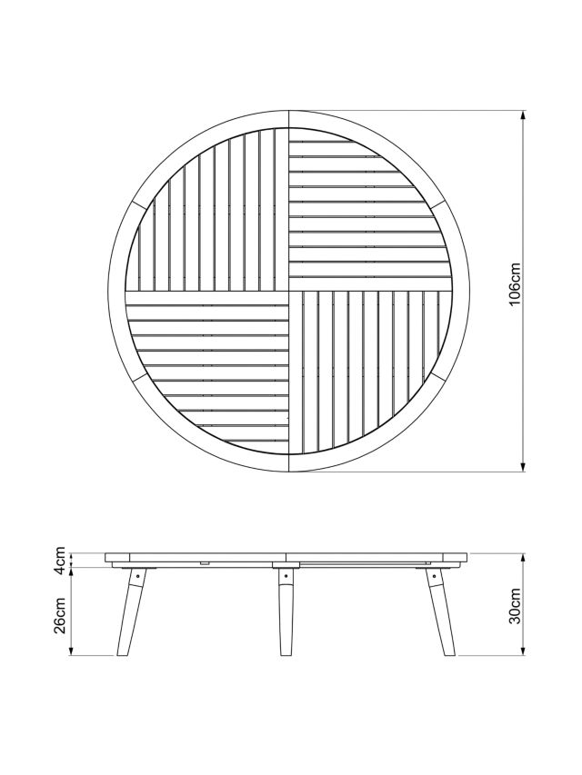 John Lewis + Swoon Franklin Garden Coffee Table, FSCCertified (Acacia