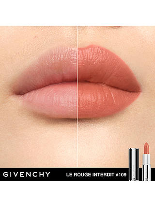 Givenchy Le Rouge Interdit Intense Silk Lipstick, N109 Beige Sable 4