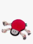 Beco Pets Spider Dog Toy, Red