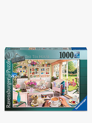Ravensburger The Tea House Jigsaw Puzzle, 1000 Pieces