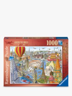 Ravensburger Around the World in 80 Days Jigsaw Puzzle, 1000 Pieces
