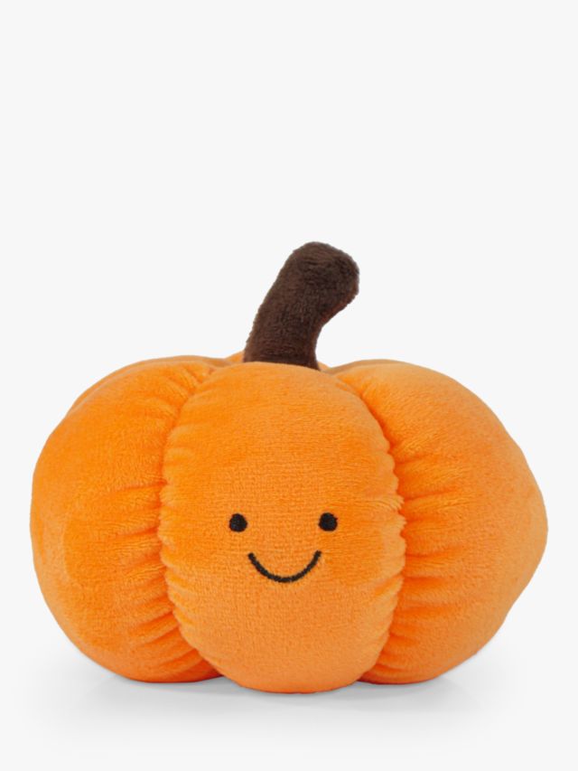 Stuffed pumpkin 2024 dog toy