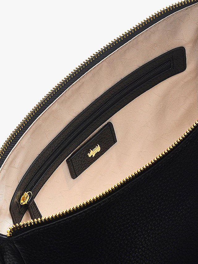 Radley Dukes Place Medium Leather Shoulder Bag, Black