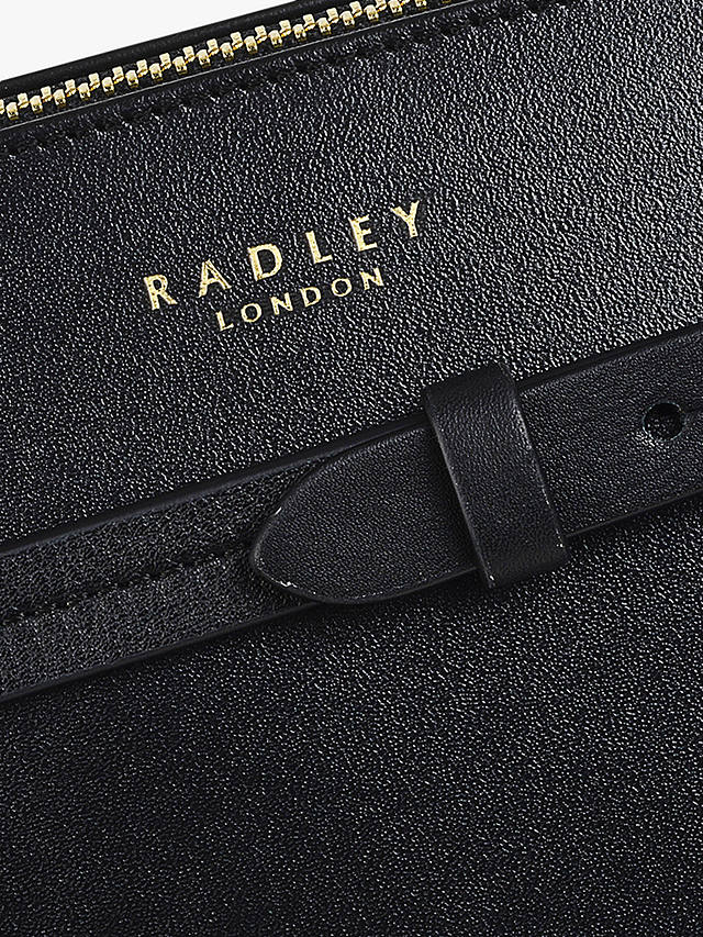 Radley Liverpool Street 2.0 Leather Cross Body Bag, Black
