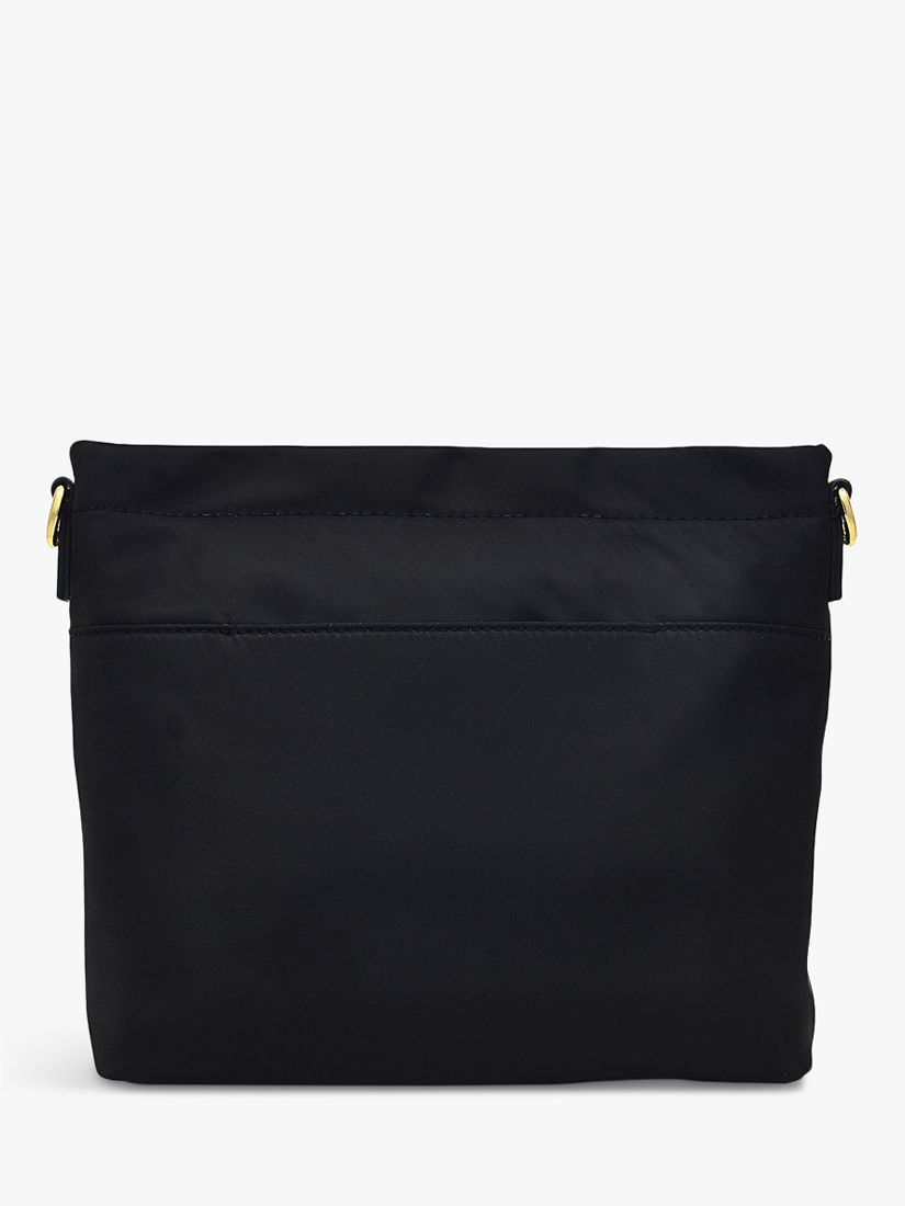 Buy Radley Finsbury Park Medium Zip Top Cross Body Bag, Black Online at johnlewis.com