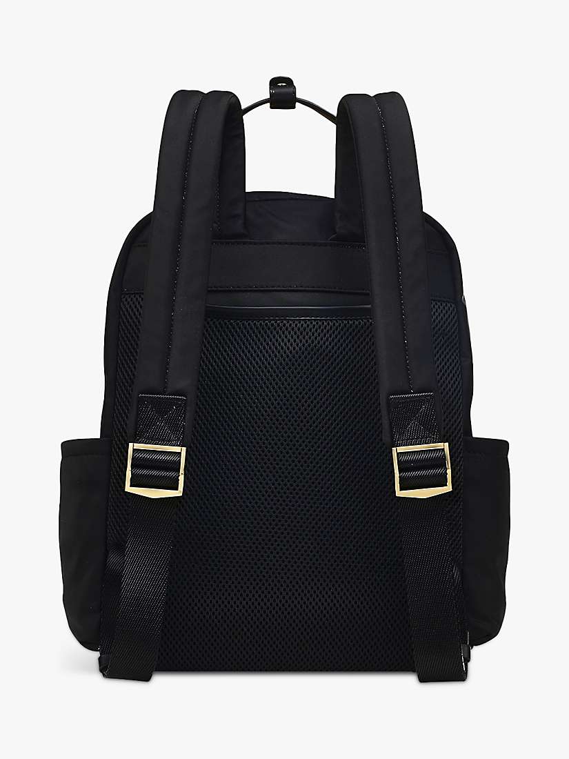 Buy Radley Finsbury Park Medium Zip Top Backpack, Black Online at johnlewis.com